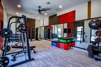 Centennial at the 5th apartments fitness center